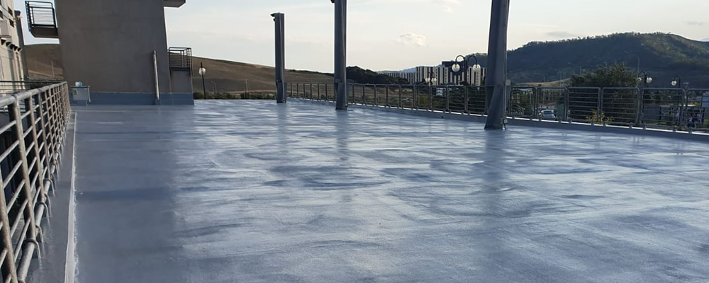 Impermeabilizzazione di coperture piane con poliurea